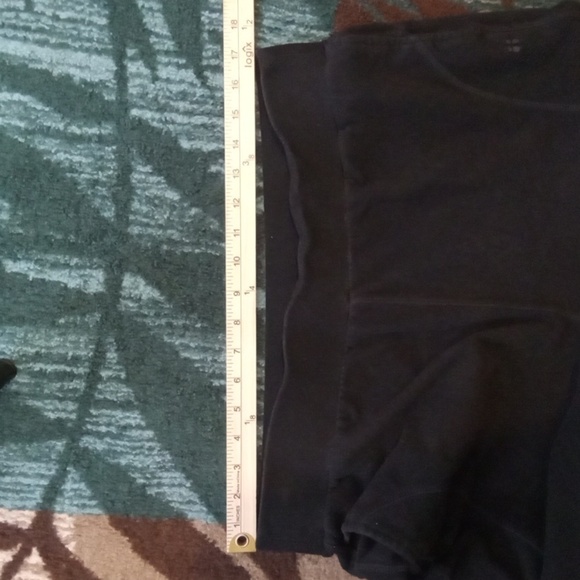 Sweaty Betty London Made In Itally Black Fleece Jogger Elastic Waistband 14 - Picture 10 of 11